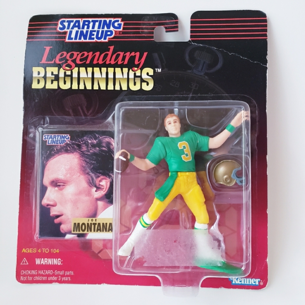Vintage Starting Lineup Joe Montana Collectible